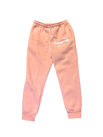 Baby pink sweatpants on sale