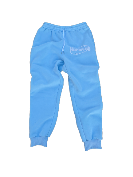 888 sweatpants - baby blue